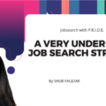 A very under-used job search strategy!