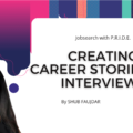 Creating Career Stories for Interviews!